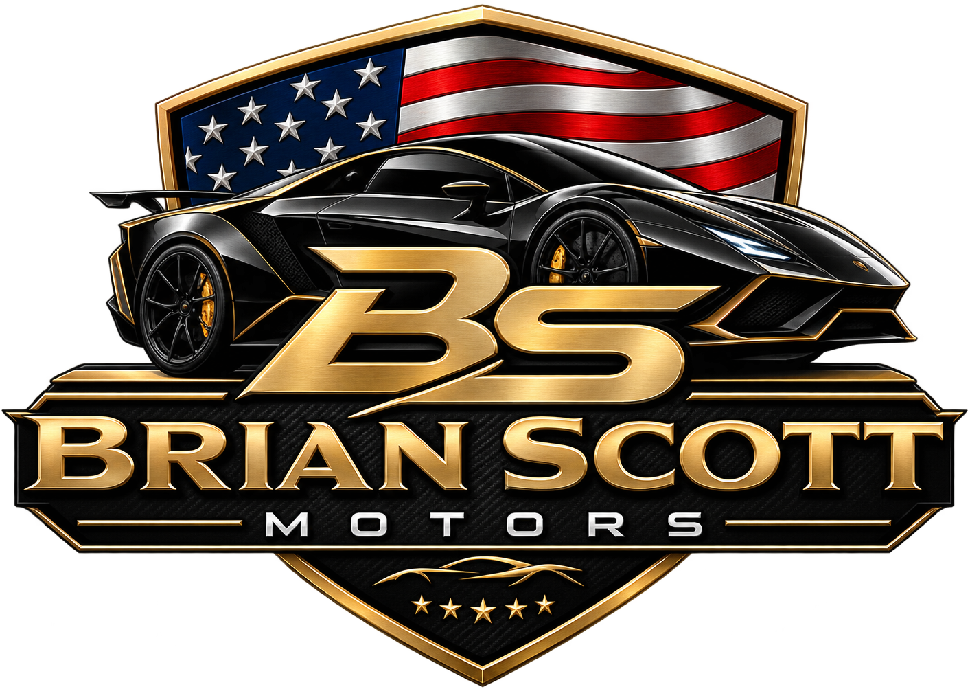 Brian Scott Motors logo - exotic luxury Albertville AL